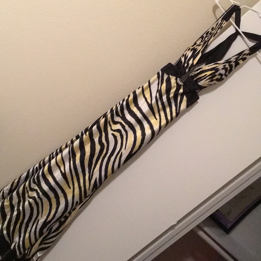 Tiger Inspired Prom Gown
